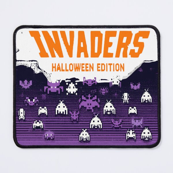 Item preview, Space Invaders Retro Vintage Halloween designed and sold by KitonicTees.