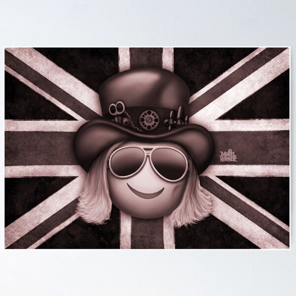 Item preview, Booji - Union Jack (Monochrome) designed and sold by Daniel Horner.
