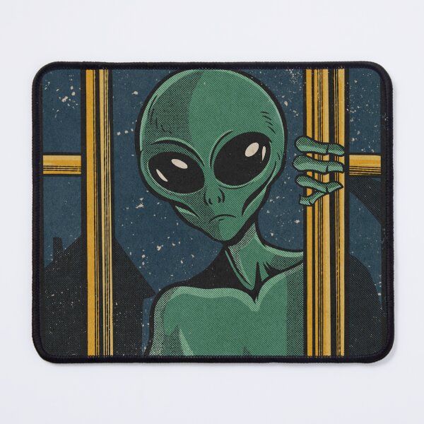 Item preview, Alien at the window designed and sold by lenlovecraft.