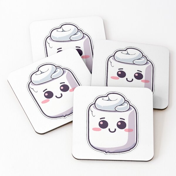 Item preview, Ai Generated Marshmallow Sticker designed and sold by My Artprintz.
