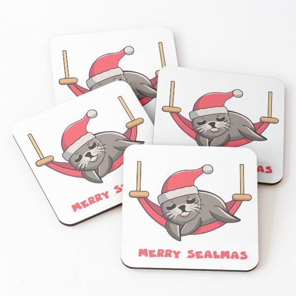 Item preview, merry sealmas designed and sold by jkrphoto.