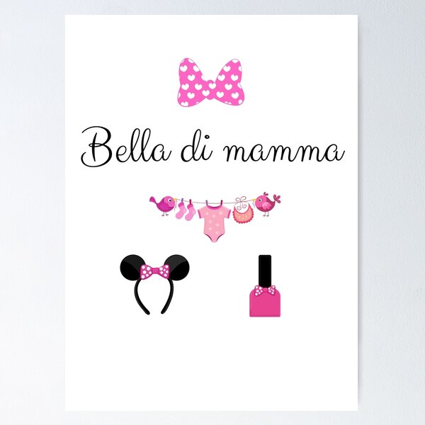 Mamma, idea regalo compleanno e festa della madre Poster for Sale