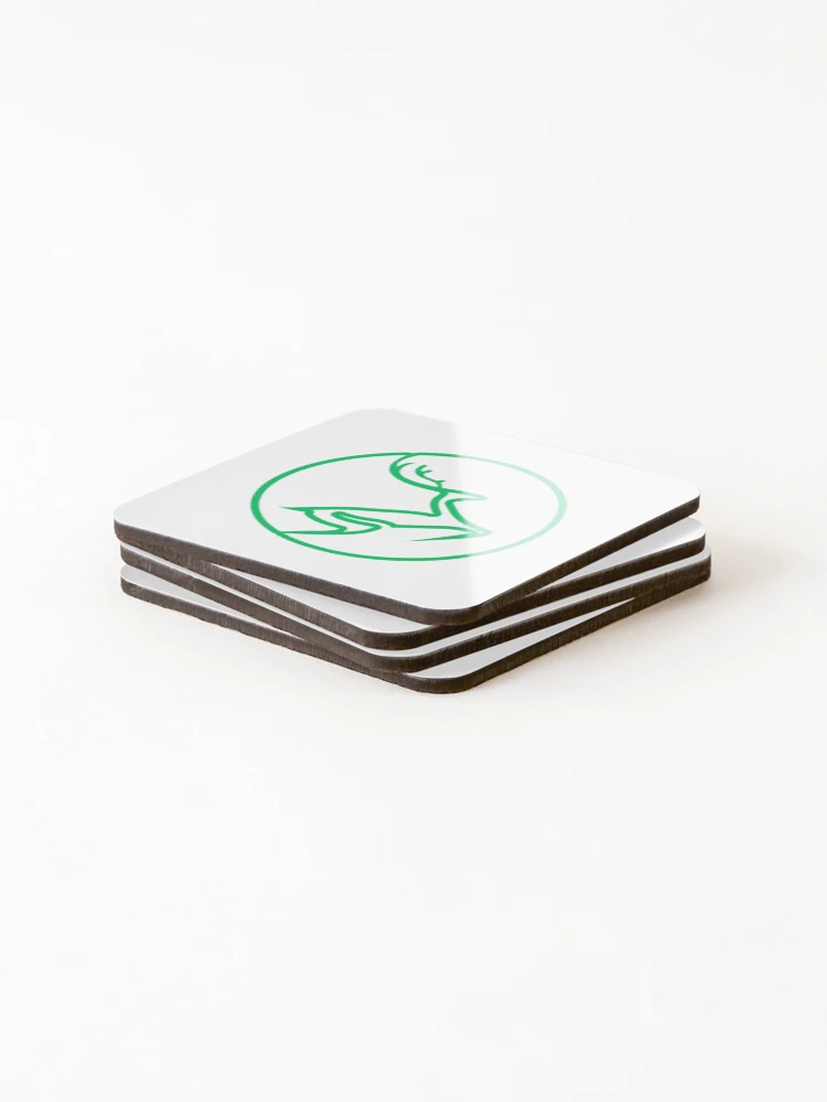 Thumbnail 4 of 5, Coasters (Set of 4), Springbok Sticker Springbok Sticker designed and sold by Machafohach.