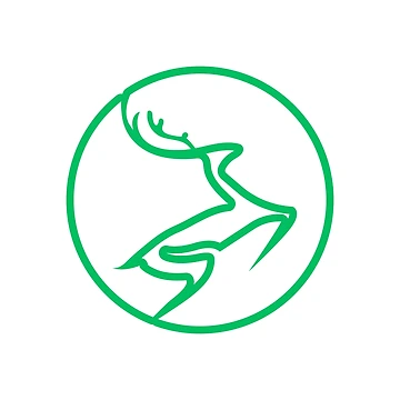 Artwork thumbnail, Springbok Sticker Springbok Sticker by Machafohach