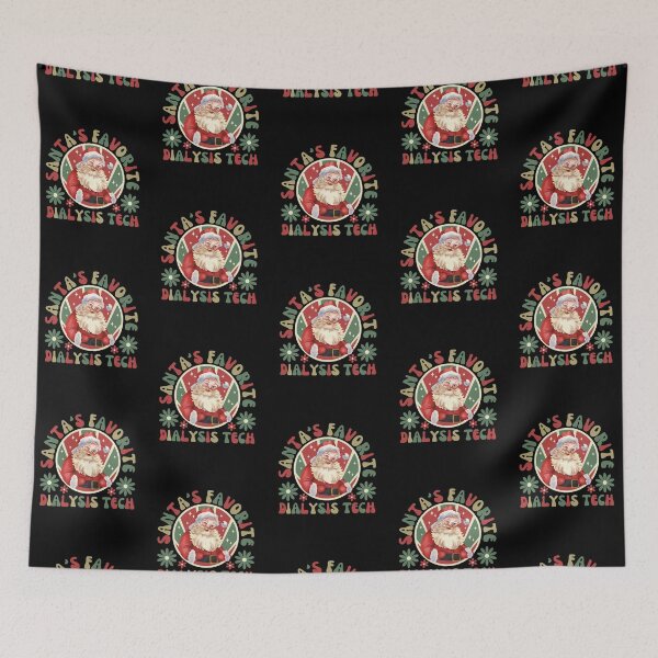 Item preview, Santas Favorite Dialysis Technician designed and sold by Hey-Nice-Shirt.