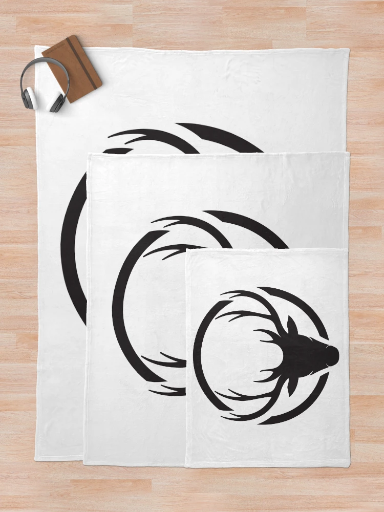 Thumbnail 5 of 6, Throw Blanket, Springbok Sticker Springbok Sticker designed and sold by Machafohach.