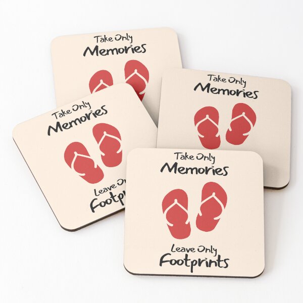 Item preview, Take Only Memories, Leave Only Footprints designed and sold by KewaleeTee.
