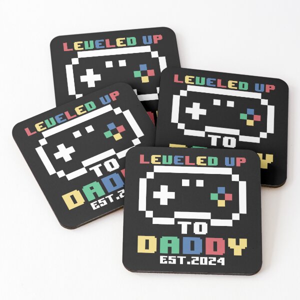 Item preview, Leveled Up To Daddy Est 2024 designed and sold by Mustapha  ALAHAYANE.