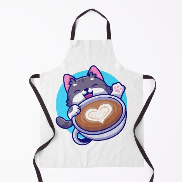 Item preview, Cat with Coffee Cup designed and sold by hjian8219.