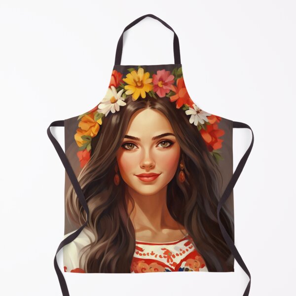 Item preview, Gorgeous Moldavian Girl Portrait - Traditional Beauty - Eastern European designed and sold by SeraphimDesigns.