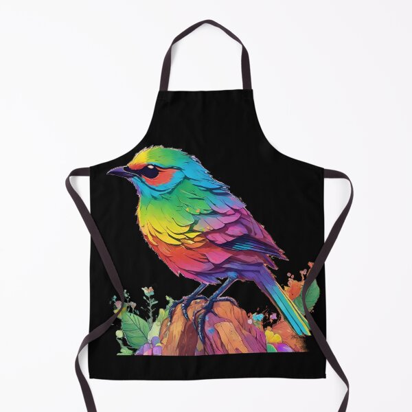 Aperçu de l'œuvre Oiseau coloré créée et vendue par PixelRealm.