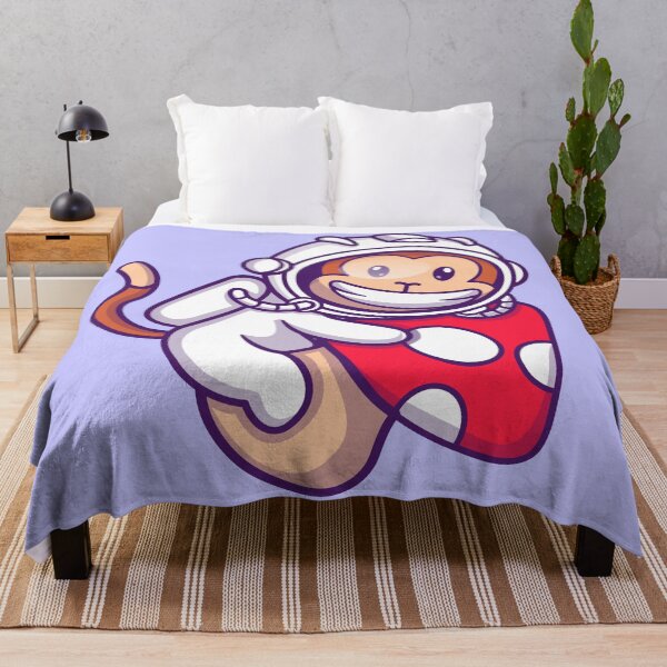 Item preview, Astronaut Monkey with Mushroom designed and sold by hjian8219.