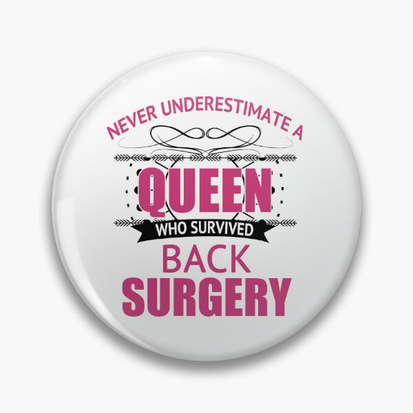 Item preview, Back Surgery Recovery For Women designed and sold by thepixelgarden.