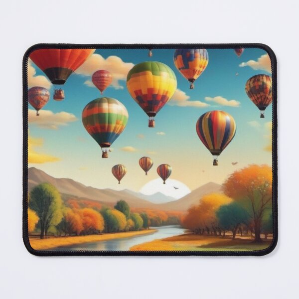 Artikelvorschau, Sunrise Elegance: Acrylträume vom Albuquerque Balloon Festival entworfen und verkauft von Jay Mody.