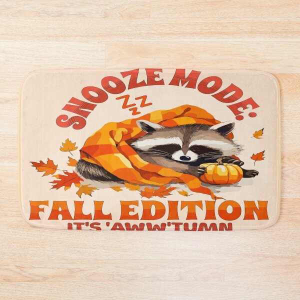 Item preview, Fall Edition Snooze Fest Raccoon  designed and sold by gleefulme.