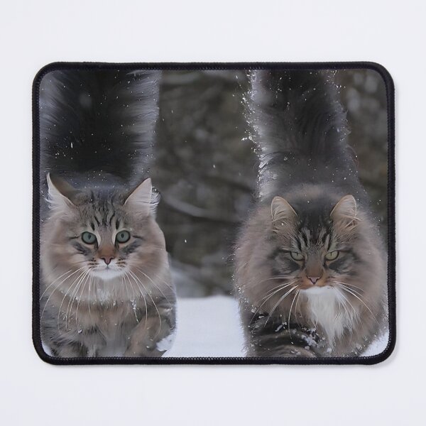 Item preview, Norwegian Forest Cats designed and sold by Maddie4Real.