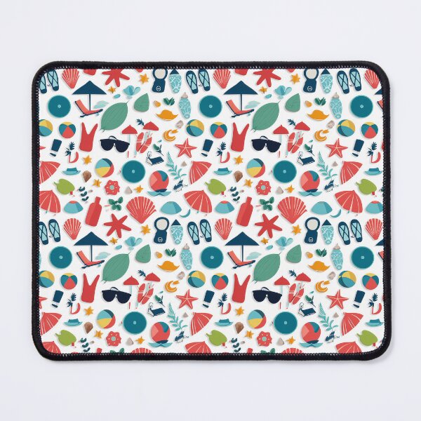 Item preview, Retro Beach Pattern designed and sold by ArtFactoryAI.