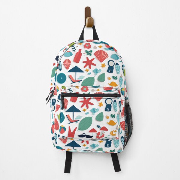 Item preview, Retro Beach Pattern designed and sold by ArtFactoryAI.
