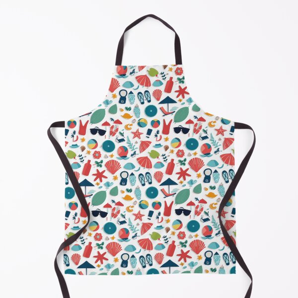 Item preview, Retro Beach Pattern designed and sold by ArtFactoryAI.
