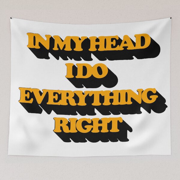 Item preview, In my head i do everything right supercut designed and sold by Ivanc2814.