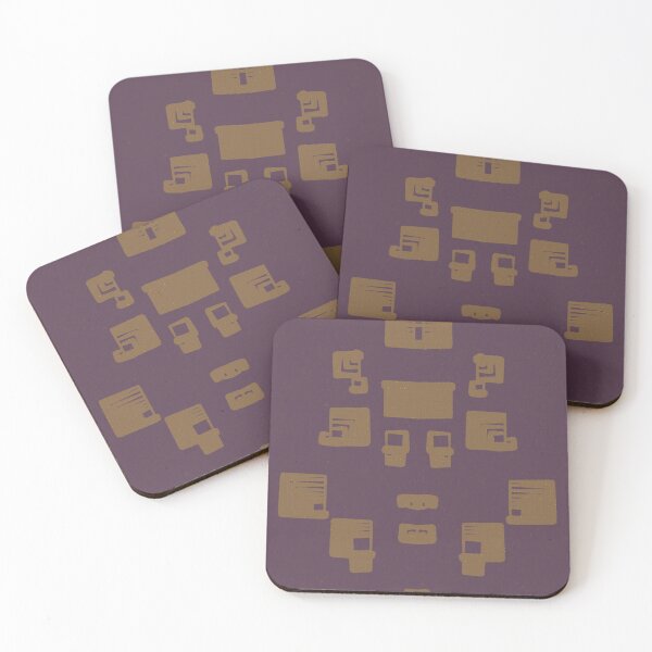 Item preview, Mustard Squares designed and sold by CushyNest.