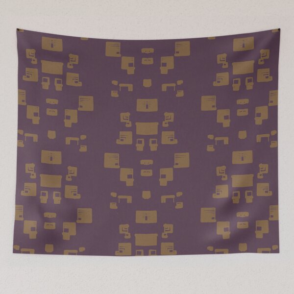 Item preview, Mustard Squares designed and sold by CushyNest.