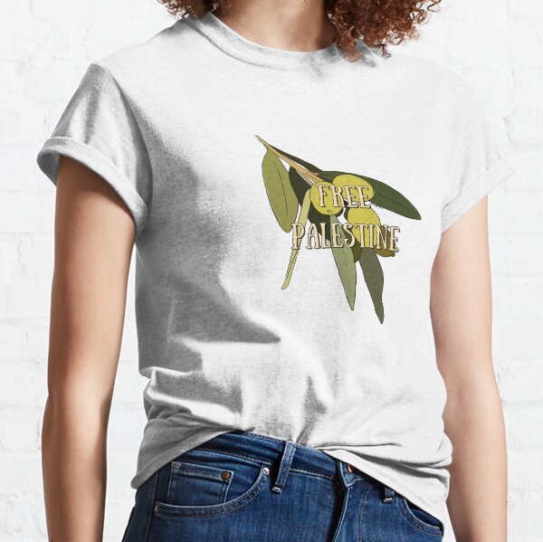 Free Palestine Olive Branch (English) Classic T-Shirt