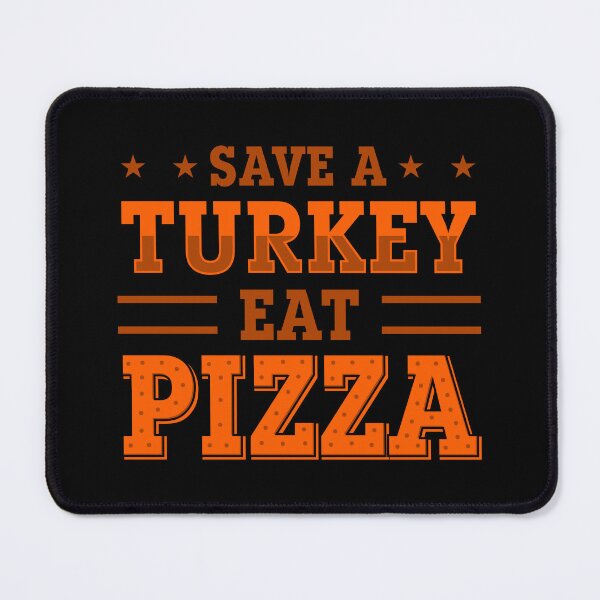 Item preview, orange thanksgiving save turkey pizza  designed and sold by Gossip Rag.
