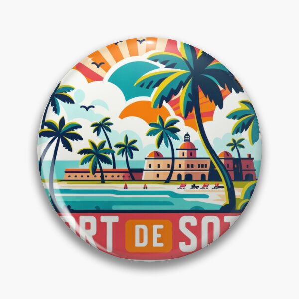 Item preview, Cartoon Fort De Soto designed and sold by bradtrot.