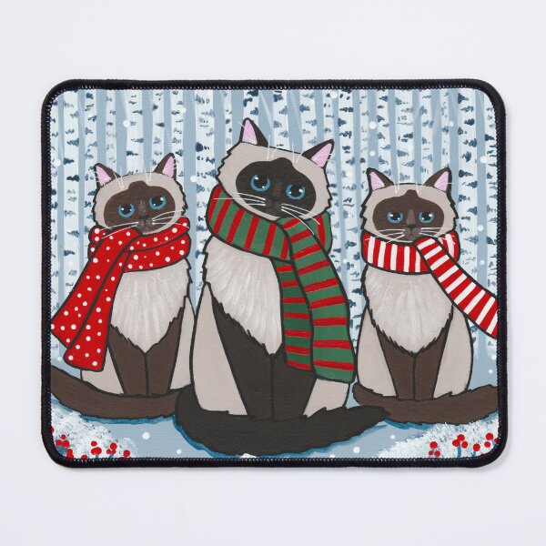 Item preview, Winter Birman Cats! designed and sold by KilkennyCat Art.