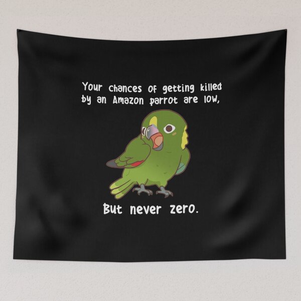 Item preview, Yellow-naped Amazon Parrot Aaaa designed and sold by Clara Hollins.