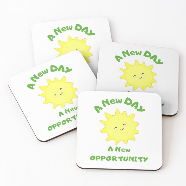 Item preview, T-shirt 'New day, new opportunity' with sun design designed and sold by TeeAauthenticF.