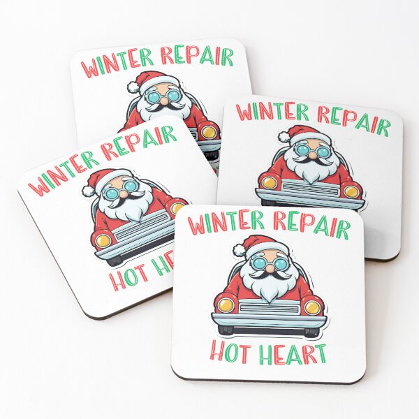 Item preview, Winter repair Hot heart, for car mechanics designed and sold by Abstractionaly.