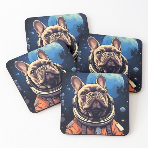 Item preview, French Bulldog as an Astronaut designed and sold by Johnelh.