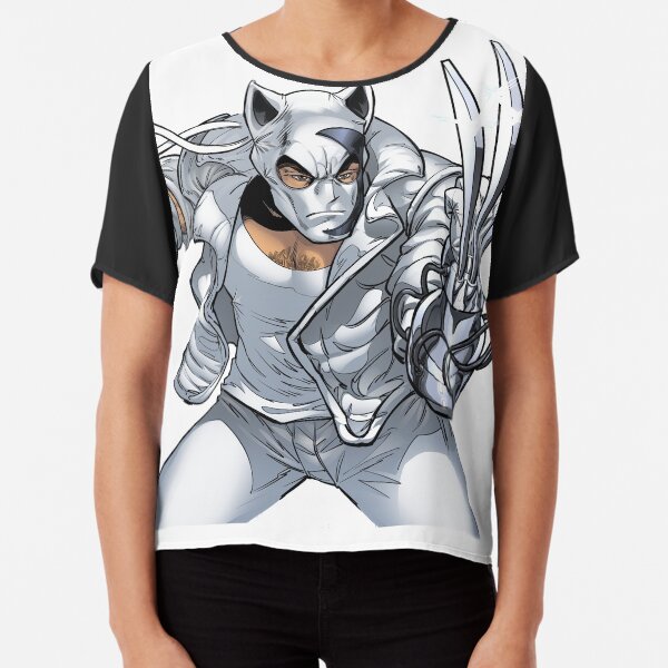 Lynx™ art by Alan Faria Chiffon Top