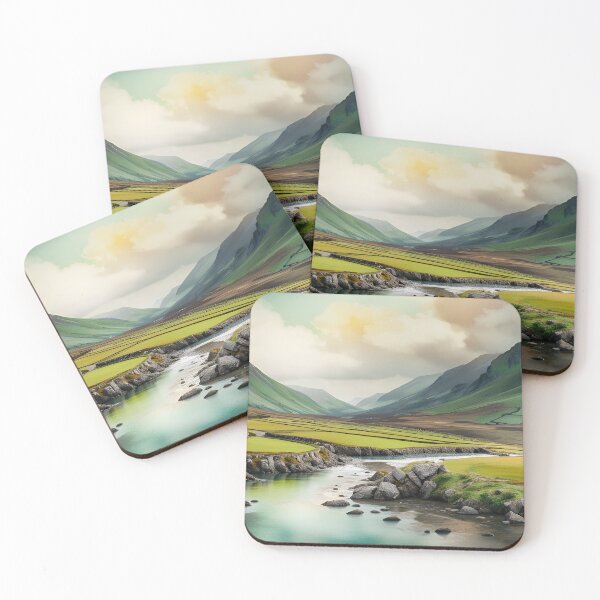 Item preview, A Quintessential Irish Landscape in Artificial Intelligence designed and sold by LymphomaLass.