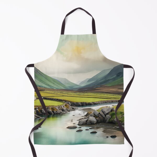 Item preview, A Quintessential Irish Landscape in Artificial Intelligence designed and sold by LymphomaLass.