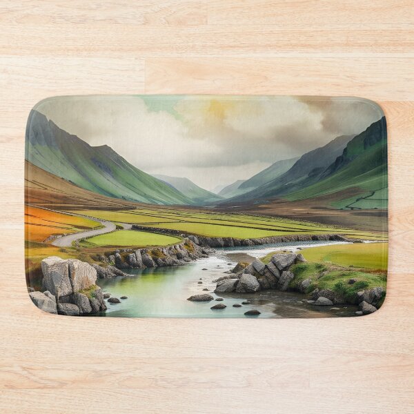 Item preview, A Quintessential Irish Landscape in Artificial Intelligence designed and sold by LymphomaLass.