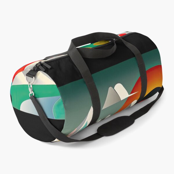Item preview, Explore "Simplistic & Minimalistic Alps" with Bauhaus Flair and Vivid Colors designed and sold by ArtificialGenes.