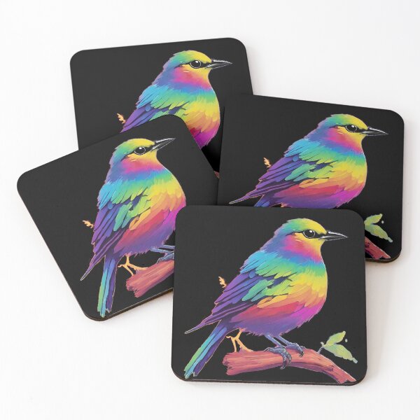 Item preview, Colorful Bird designed and sold by PixelRealm.