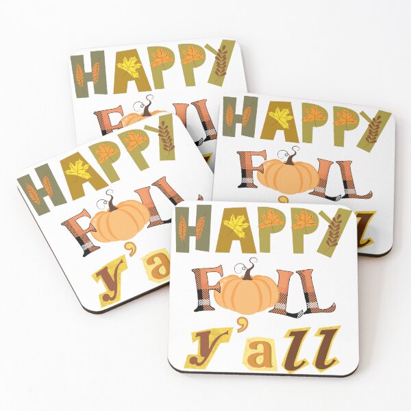 Item preview, Happy Fall Y'all - Fall Lovers designed and sold by Wiss2Arts.