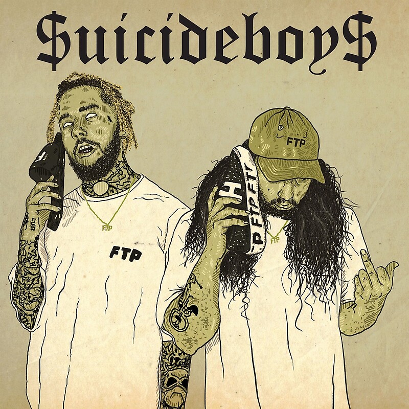 "Suicideboys G59 Artwork uicideboy" by RapSentacion Redbubble