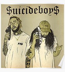 Suicideboys G59 Artwork $uicideboy$ Poster