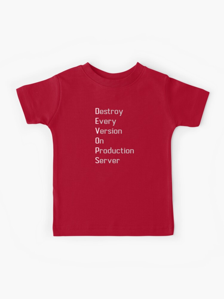 Devops - The true definition Kids T-Shirt for Sale by jp-trading