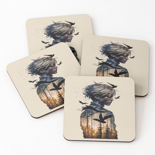 Item preview, painting of imagination. Nature on the image of a boy designed and sold by samar Majdei.