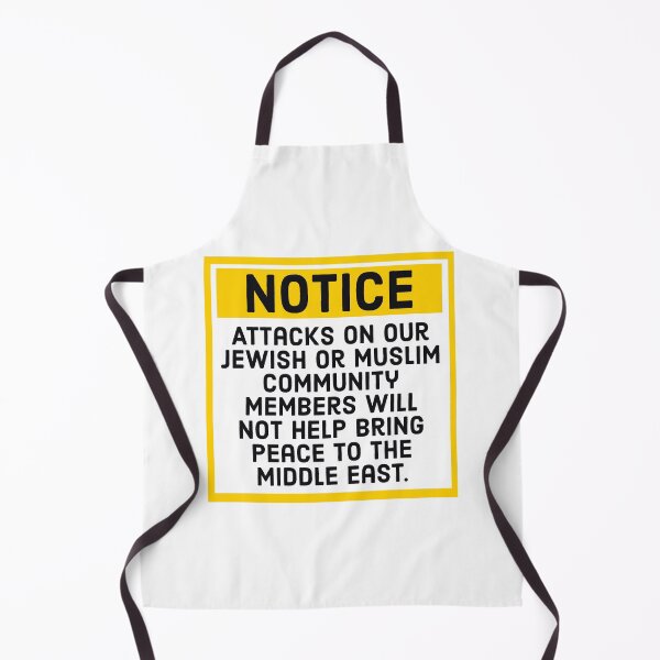 Item preview, Attacking community members will not help resolve the conflict in the Middle East designed and sold by Rachel the Artist .