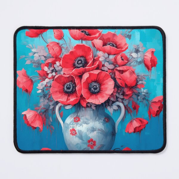 Item preview, Poppy lumen in blue designed and sold by Pixelartistin.