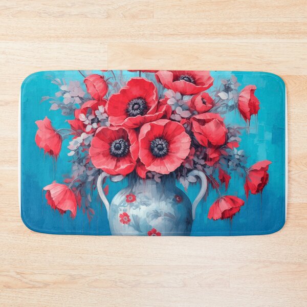 Item preview, Poppy lumen in blue designed and sold by Pixelartistin.