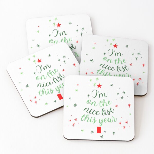 Item preview, I'm on the nice list this year designed and sold by TheChibuGroup.