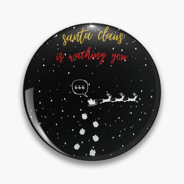 Item preview, santa claus is watching you designed and sold by Jakubos.